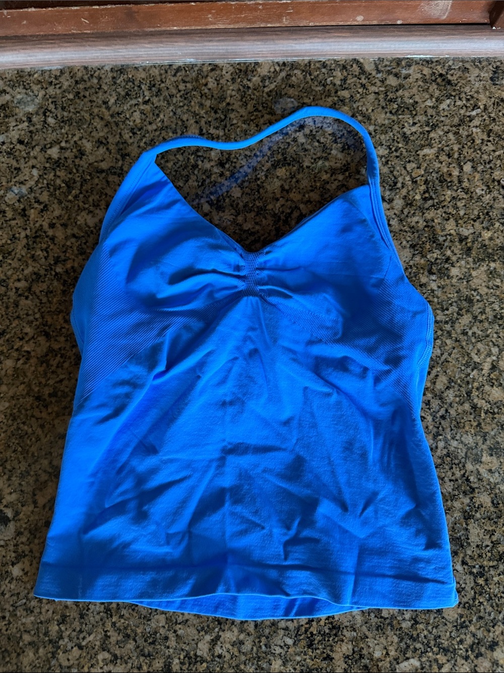 Women’s Bright Blue Tank Top - Stretch Camisole